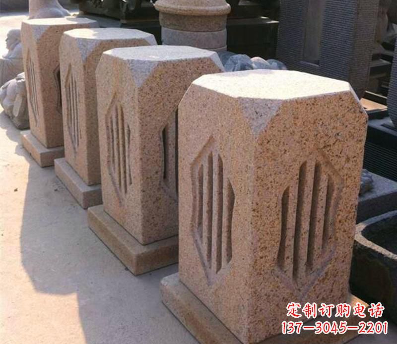 温州精美的大理石灯雕塑