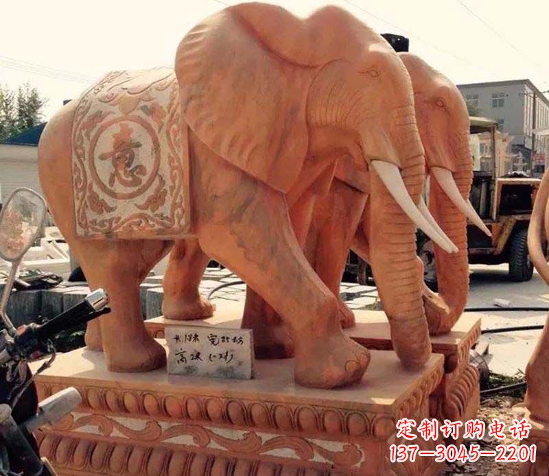 温州大象雕塑 传承古典文化的艺术精品