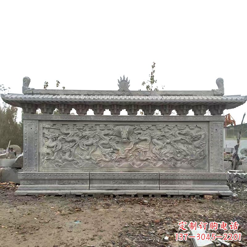 温州大理石雕刻影壁墙