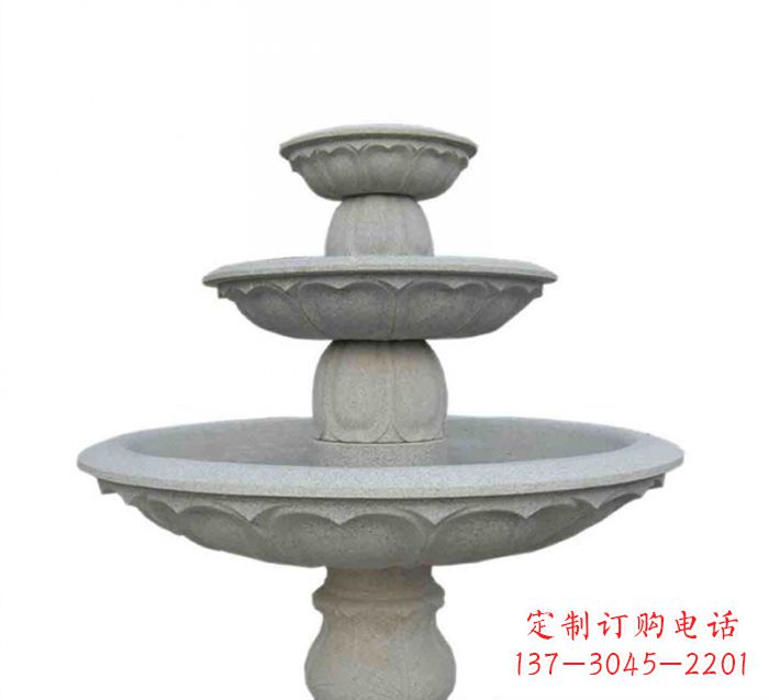 温州大理石多层喷泉石雕——精美而充满灵性的艺术杰作