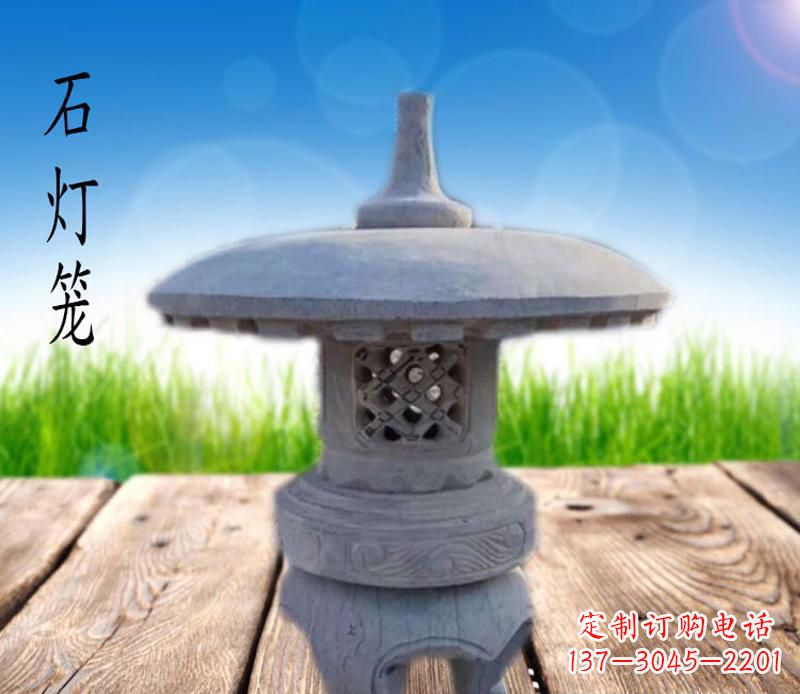 温州大理石公园石灯笼雕塑