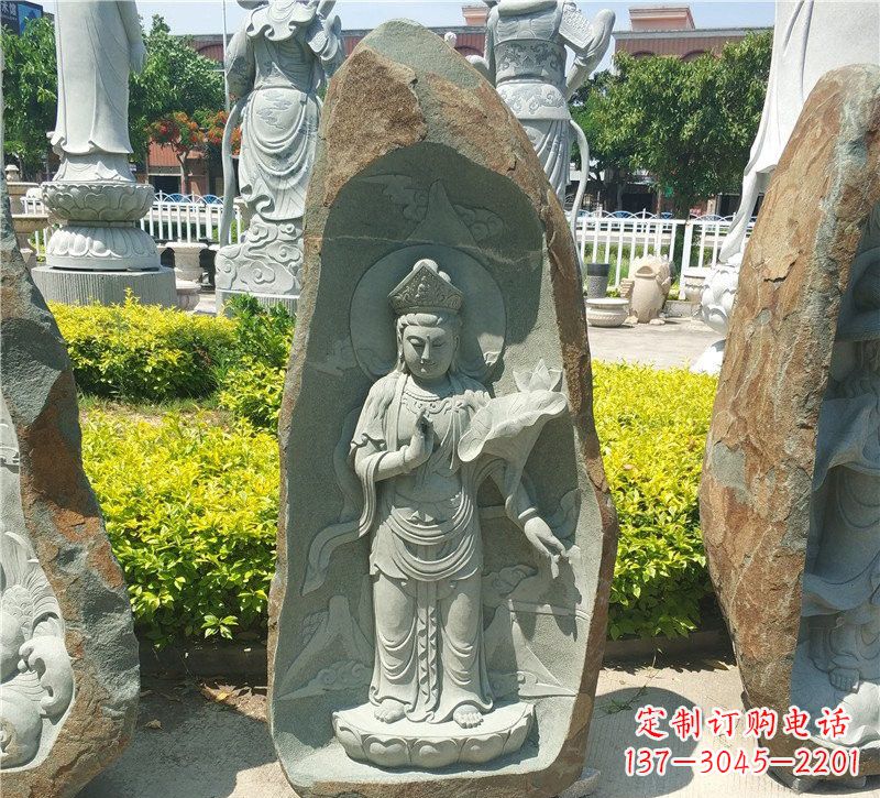 温州大理石观音像,以灵性铭刻记忆