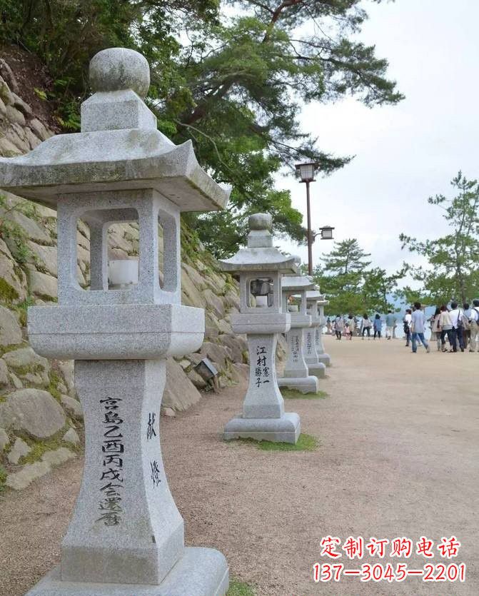 温州大理石古代宫灯