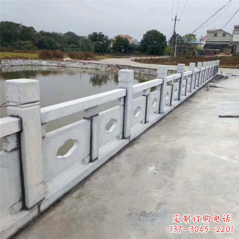 温州大理石河道石雕栏杆