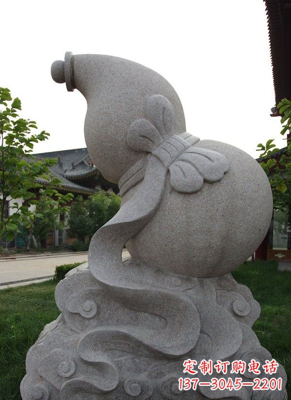 温州大理石葫芦雕塑