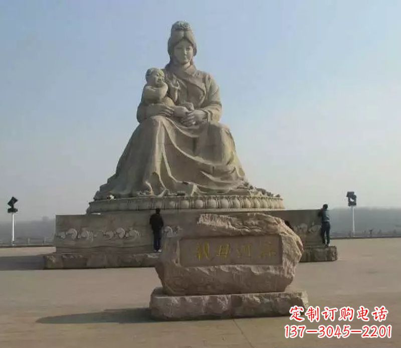 温州大理石母亲精美雕塑