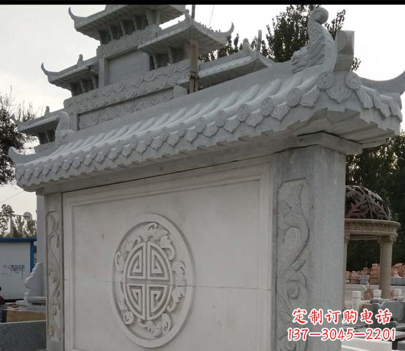 温州精美大理石影壁雕塑