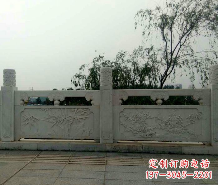 温州精美大理石栏板石雕