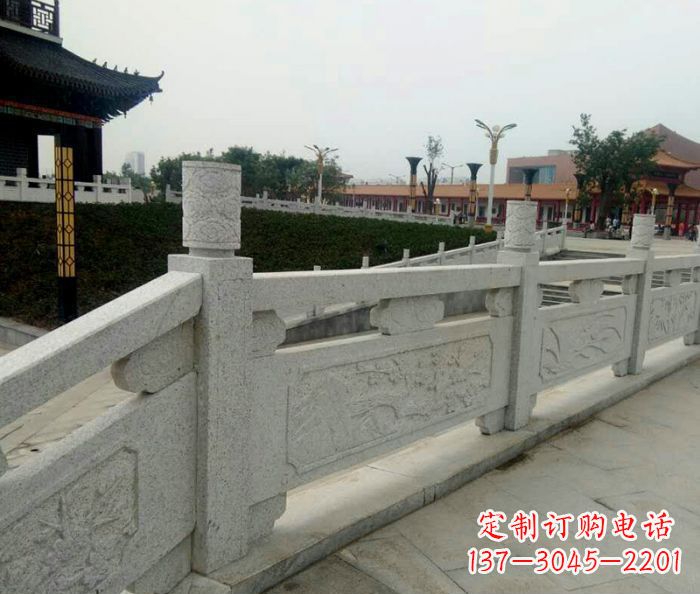 温州精美大理石栏板雕塑
