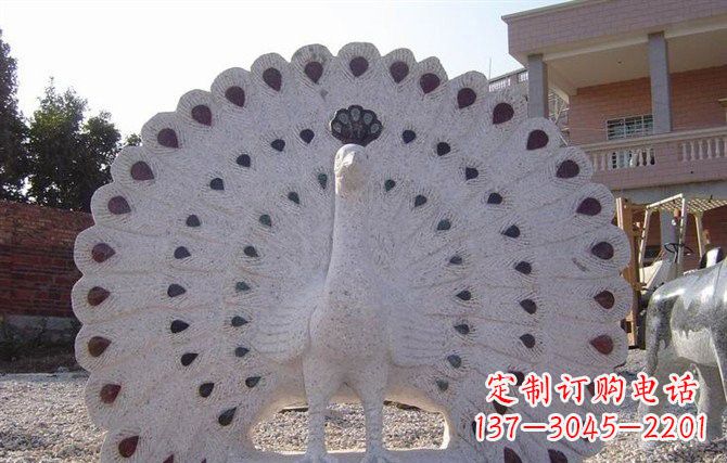 温州精美绝伦的孔雀石雕塑