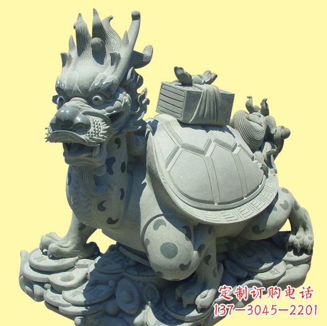 温州大理石龙龟雕塑