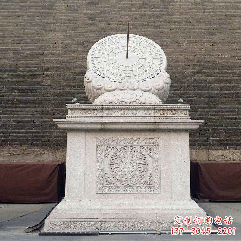 温州精美石质日晷雕塑