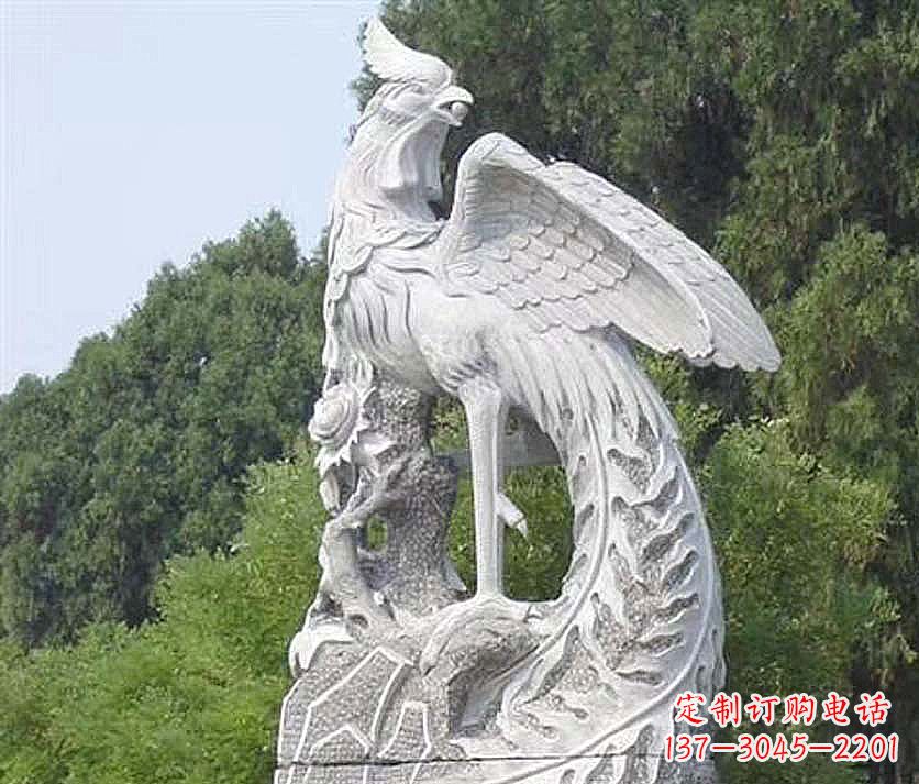 温州大理石凤凰雕塑