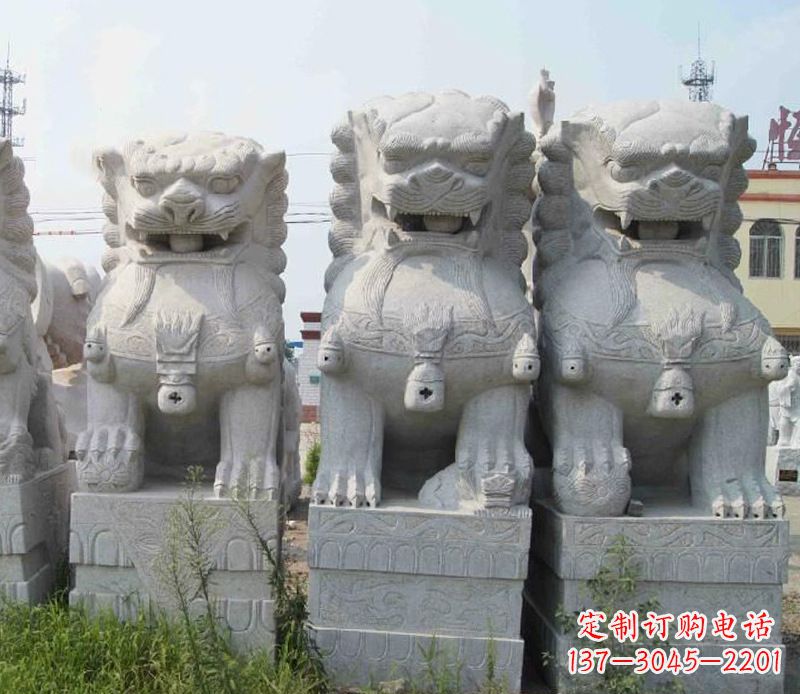 温州北京玉石狮子雕塑
