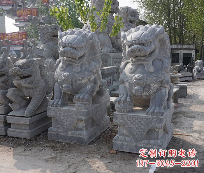 温州大理石狮子雕塑