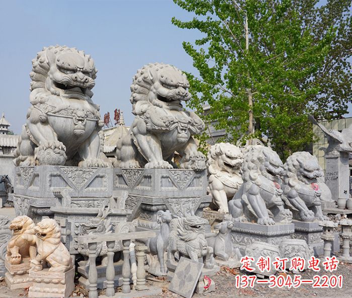温州大理石狮子雕塑