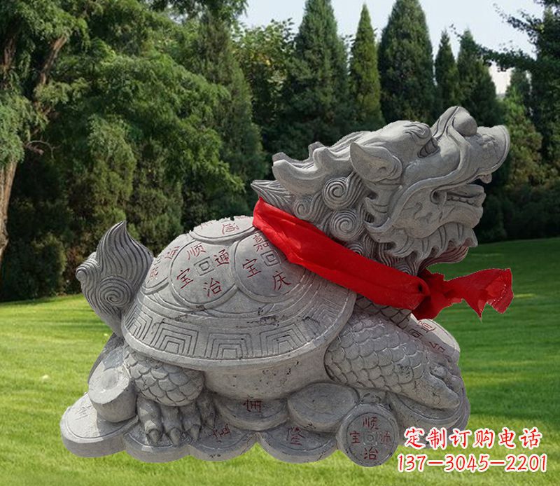 温州古典铜质龙雕塑