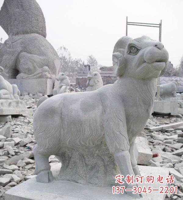 温州大理石羊雕塑