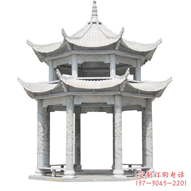 温州大理石园林古建凉亭