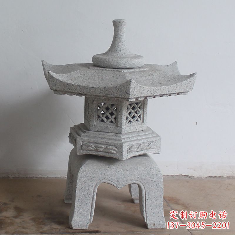温州大理石中式石灯