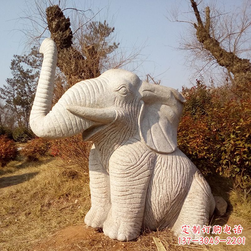 温州大象公园的浮雕石壁