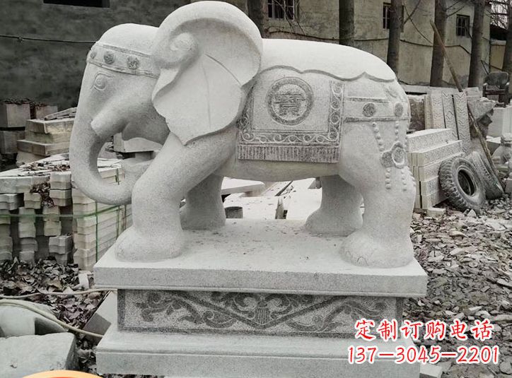温州大象石雕壁画