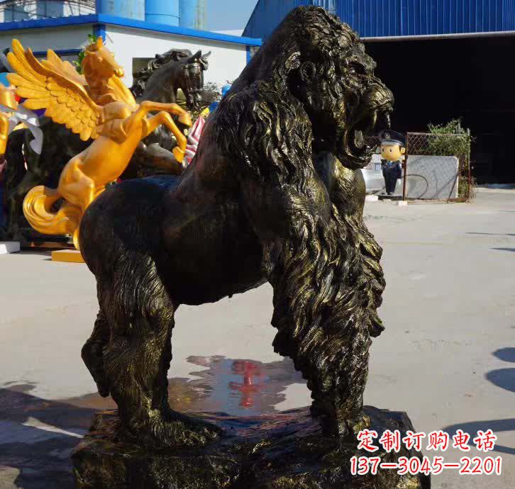 温州大猩猩铜雕