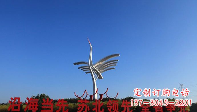 温州精致仙鹤雕塑,让你的空间拥有活力
