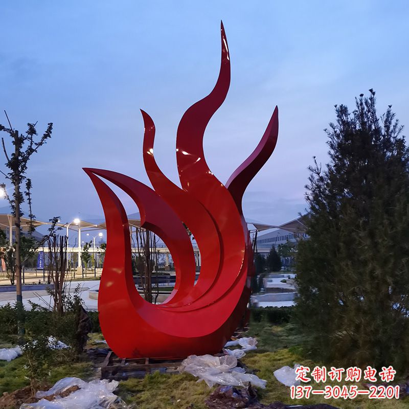 温州精致工艺大型不锈钢凤凰雕塑