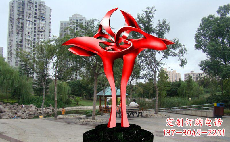 温州精美的不锈钢仙鹤雕塑