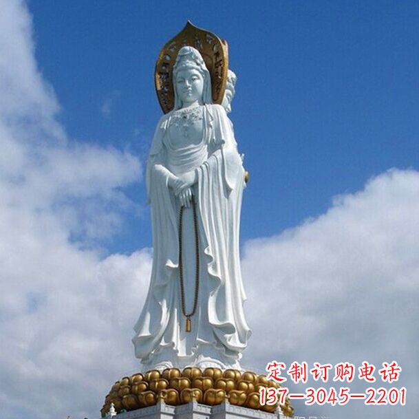 温州观音石雕大型景观雕塑