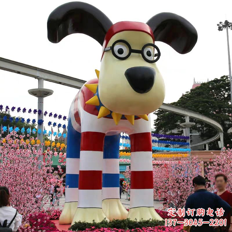 温州大型动物雕塑-增添商场广场景观美陈