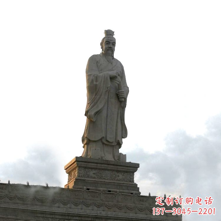 温州精美纯手工孟子雕塑,传承历史文化