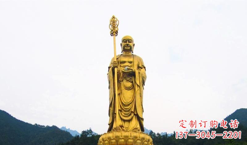 温州定制大型铜佛像雕塑