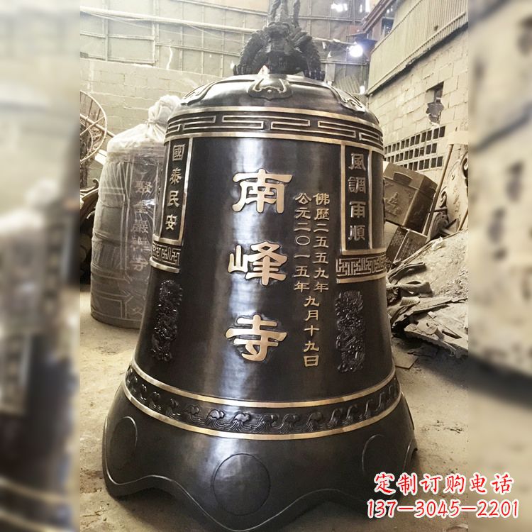 温州大型铜钟雕塑