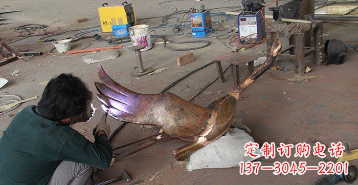 温州专业大雁铜雕制作