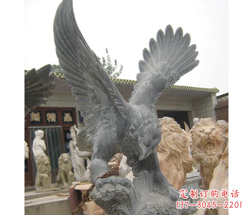 温州大展宏图老鹰石雕