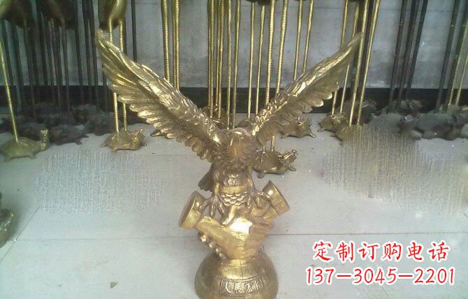 温州大展宏图老鹰铜雕
