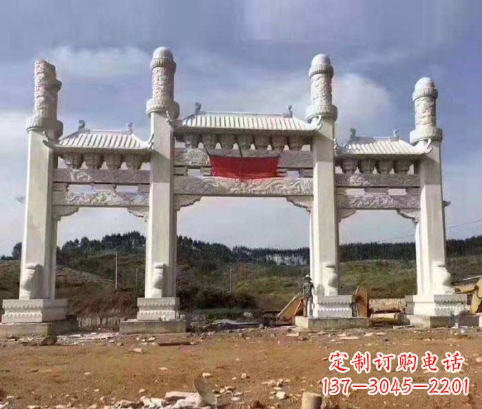 温州道路大理石牌坊 (2)