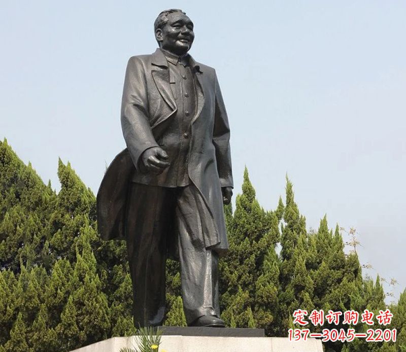 温州邓小平公园伟人铜雕