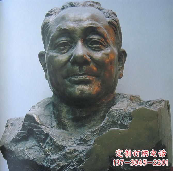 温州邓小平名人胸像铜雕