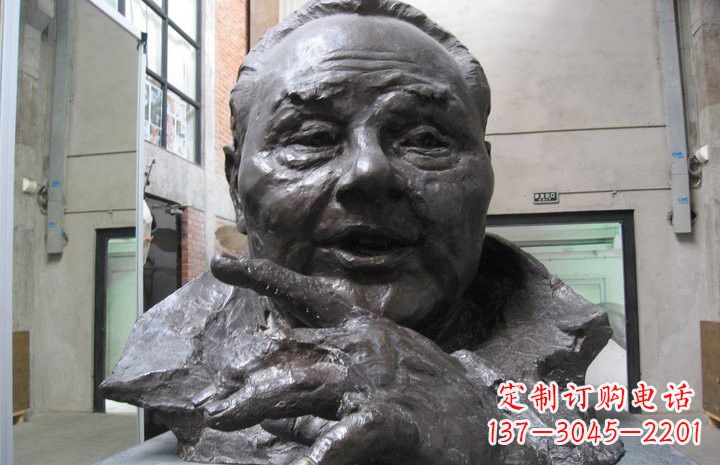 温州邓小平铜雕塑——传承中国传统文化