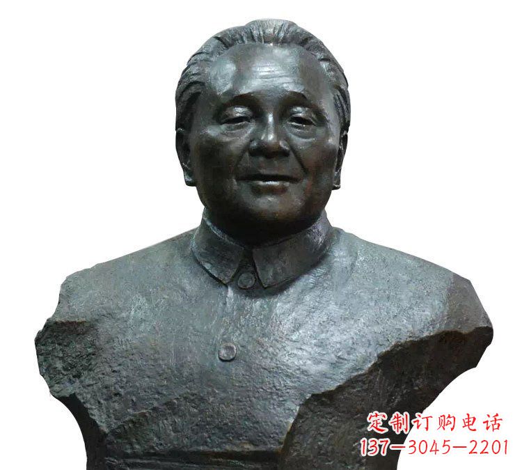温州伟大领袖邓小平胸像铜雕