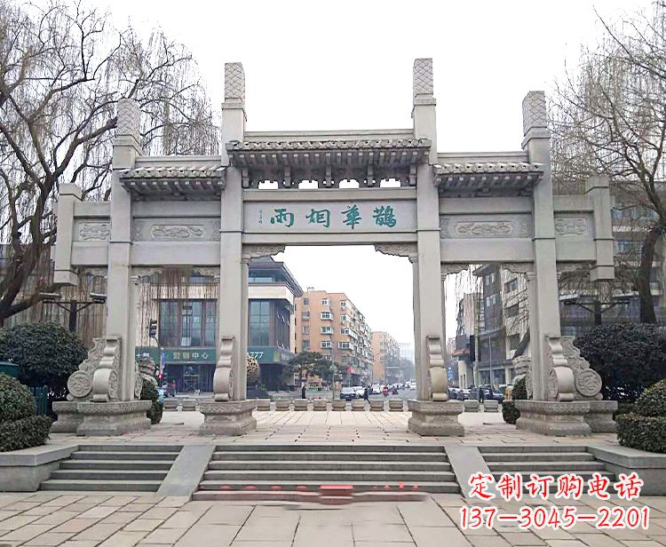 温州专业牌坊雕塑定制服务