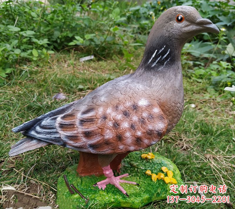 温州普世和平鸽雕塑