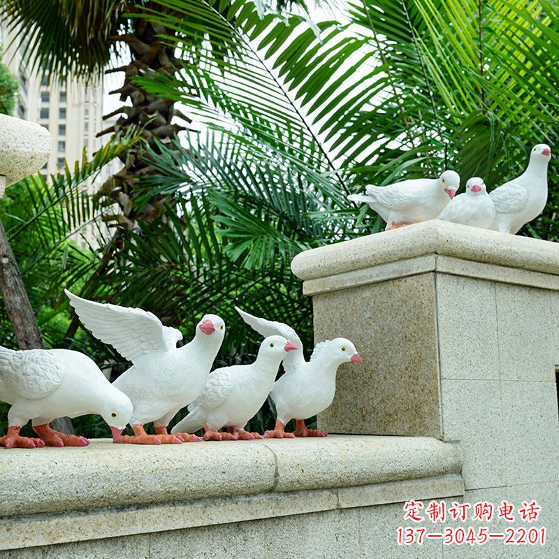 温州雕塑鸽子