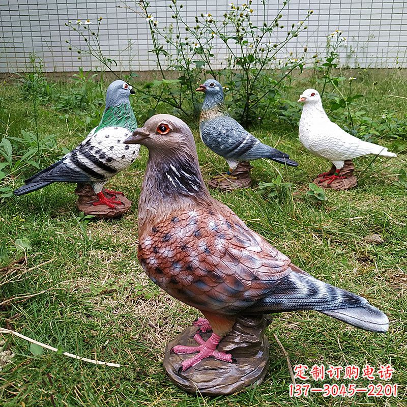 温州雕塑和平鸽图片