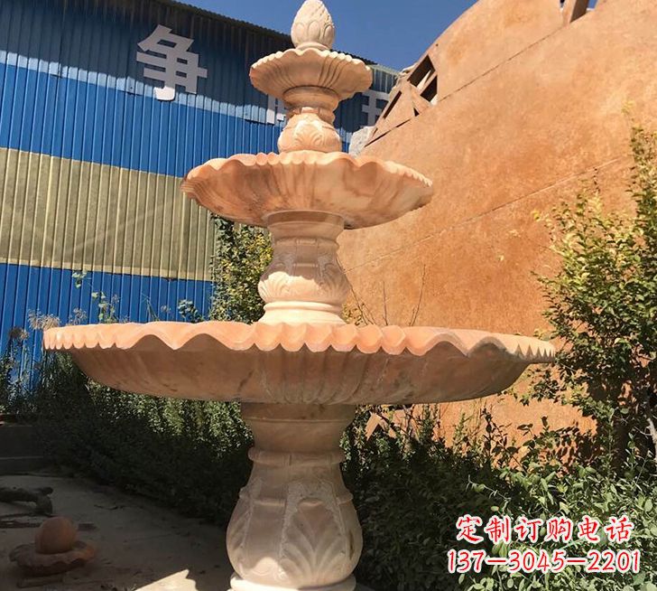 温州跌水盆喷泉石雕