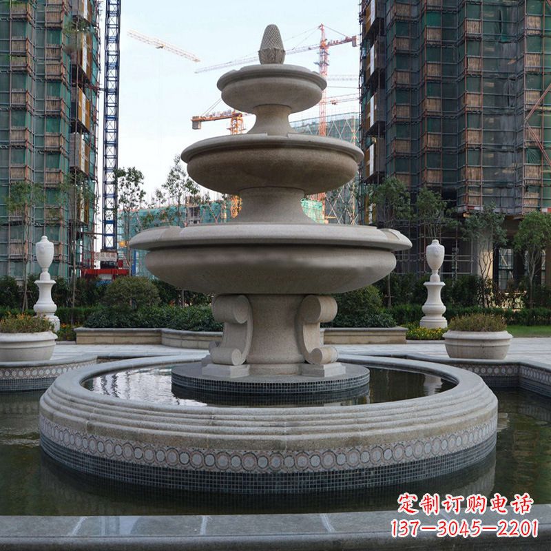 温州东阳石雕喷泉雕塑定制
