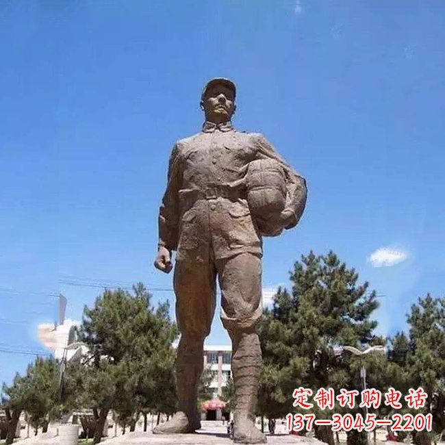 温州董存瑞石雕像 - 传承英雄精神的纪念雕塑